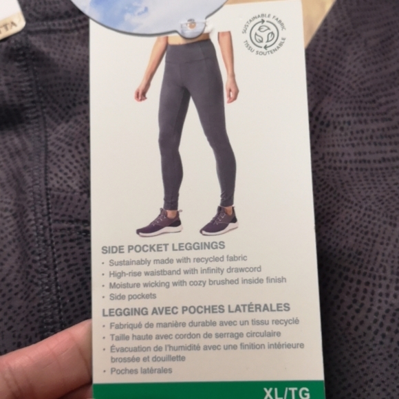 Gray Mondetta Side Pocket Leggings for women - Picture 2 of 6